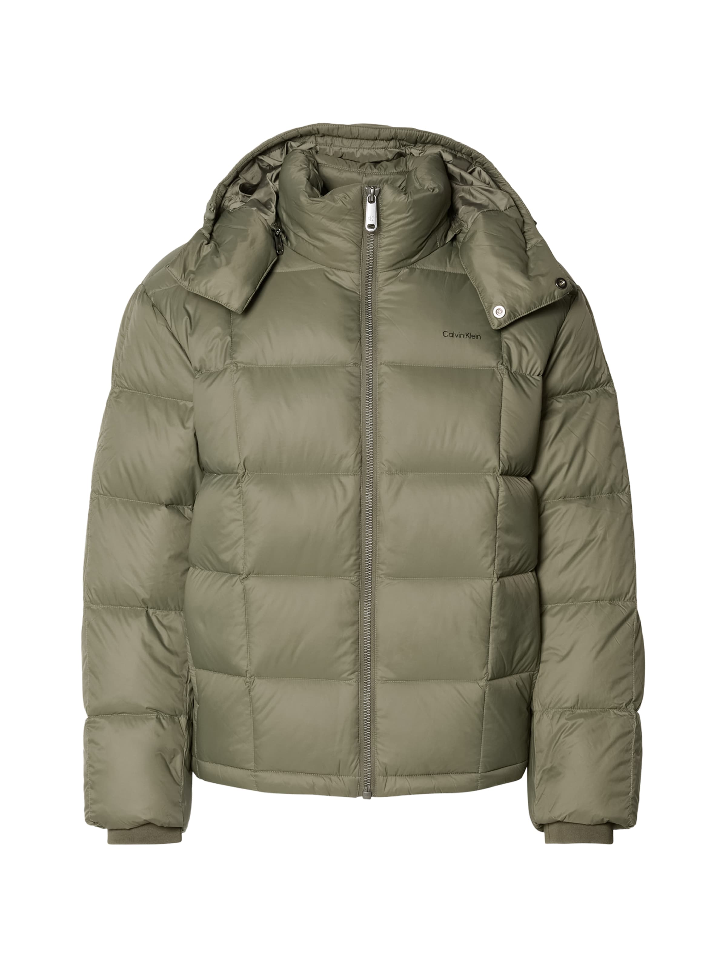 Calvin Klein Zimná bunda - Zelená: predná strana