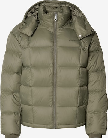 Calvin Klein Zimná bunda - Zelená: predná strana