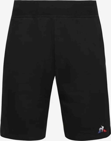 Regular Pantalon de sport LE COQ SPORTIF en noir : devant