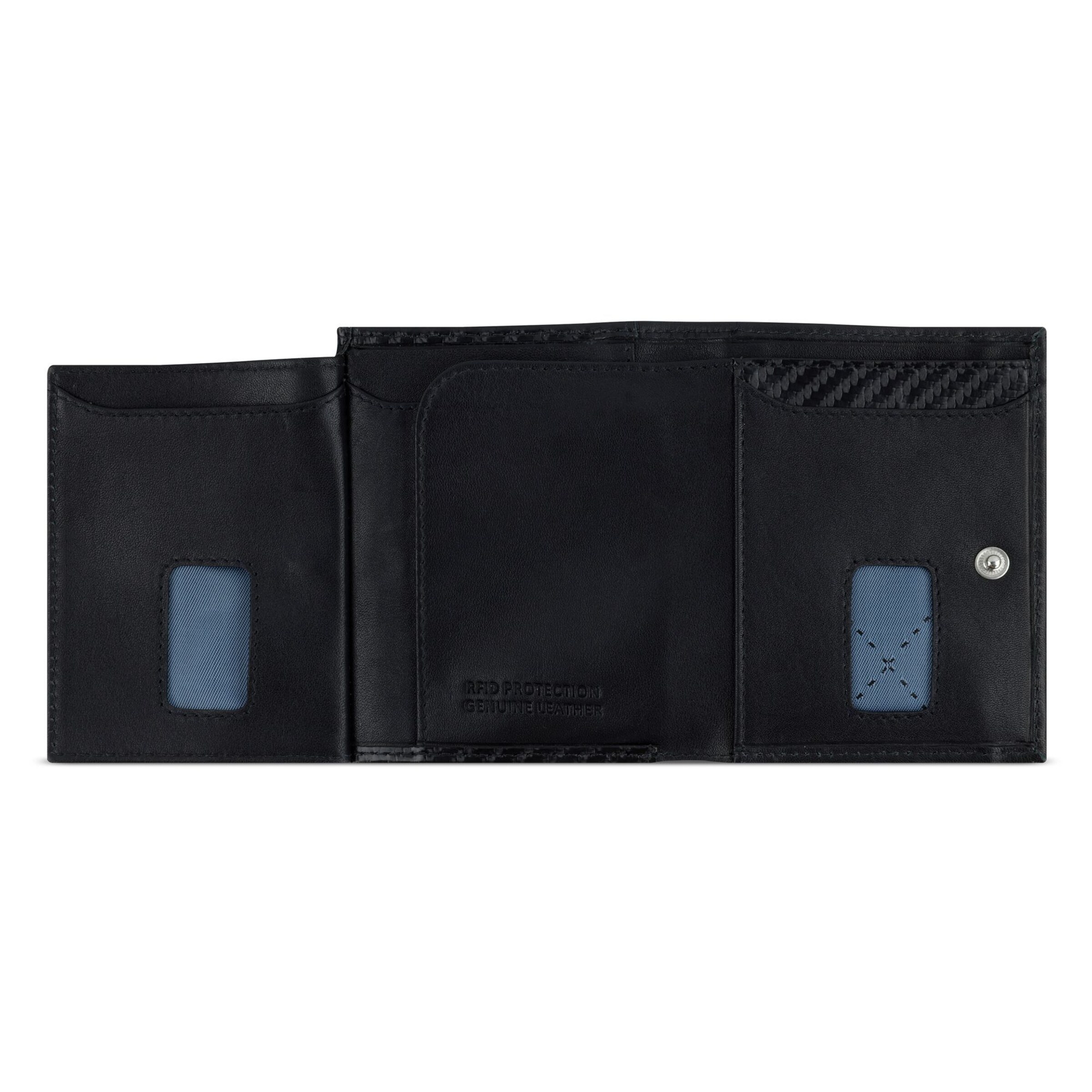 bugatti Wallet 'Secure Slim' in Black