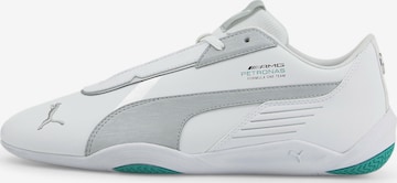 PUMA Athletic Shoes 'Mercedes F1' in White: front