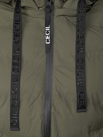 CECIL Winterjacke in Grün