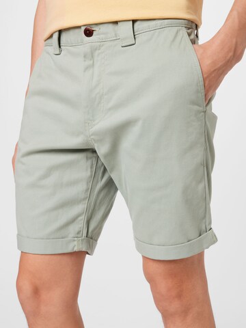 Tommy Jeans Regular Chino Pants 'Scanton' in Green