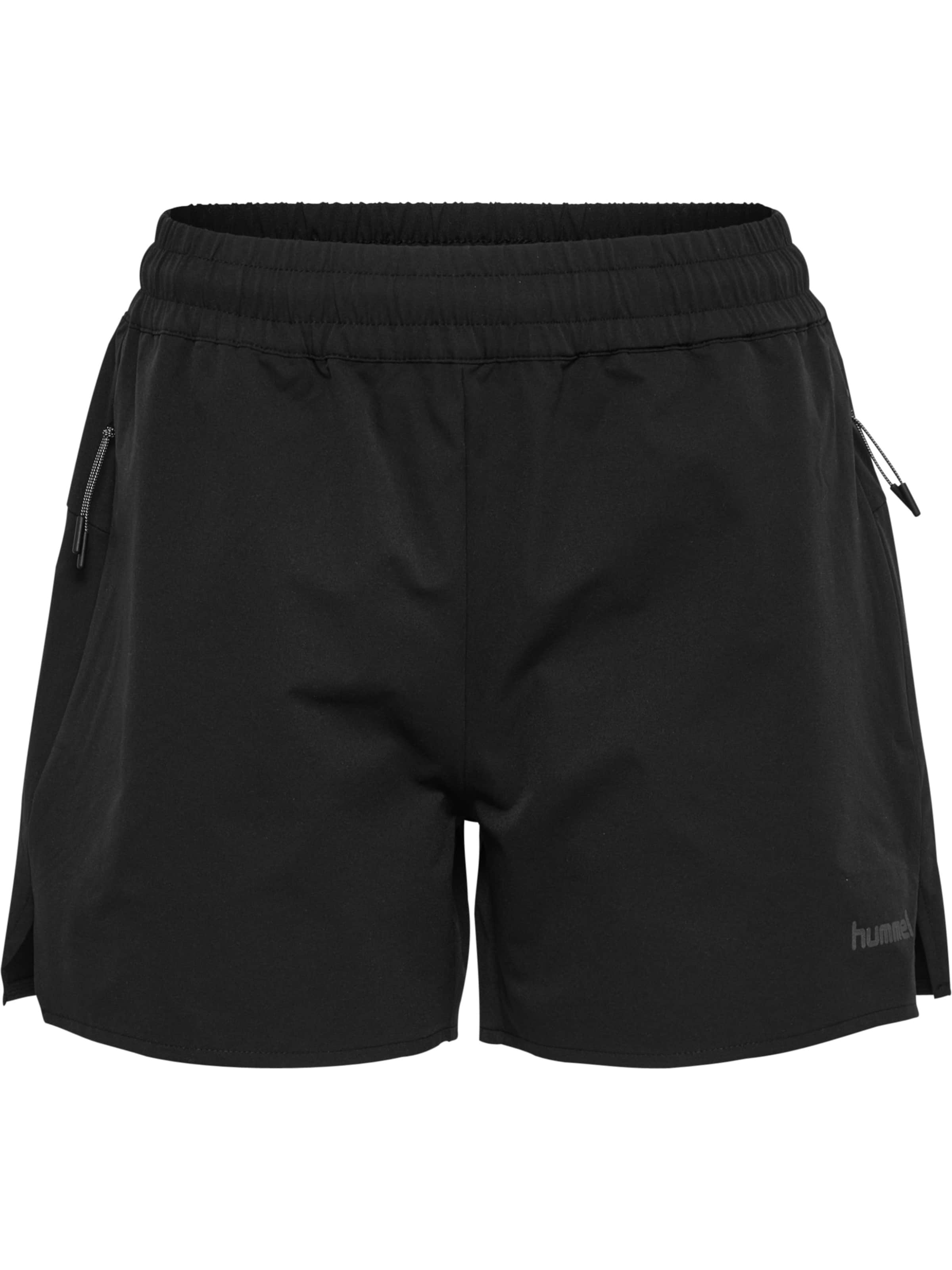 Hummel Regular Sportbroek in Zwart: voorkant