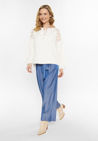 usha FESTIVAL Blouse in White