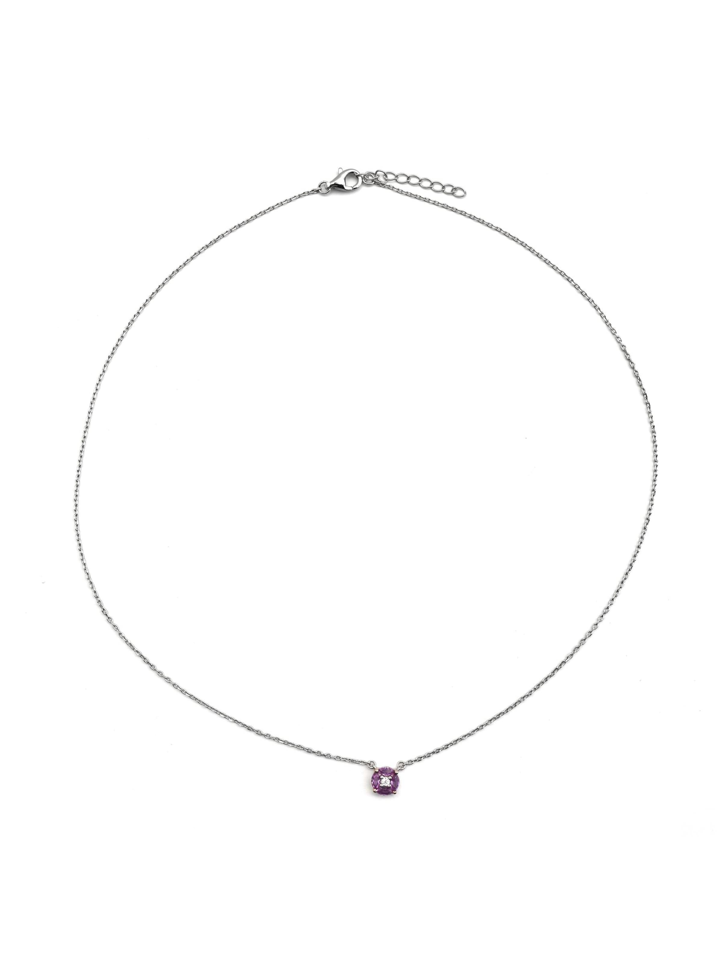 Luxenter Kette 'Siankho'‌‌‌‌‌‌ in Pink: Vorderseite