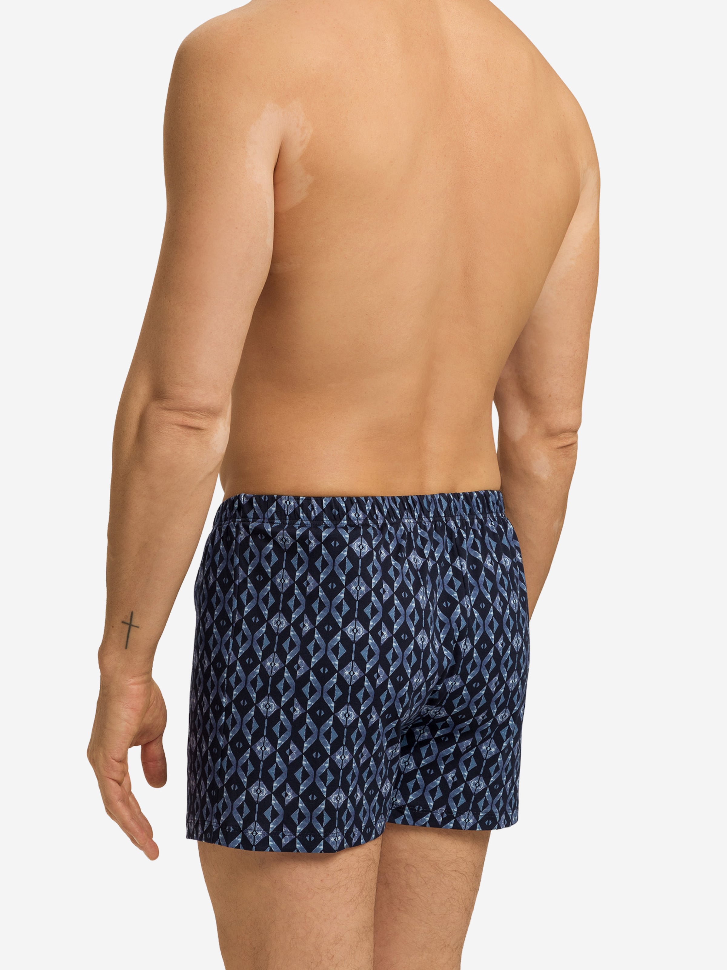 Boxers ' Cotton Sporty ' Hanro en bleu