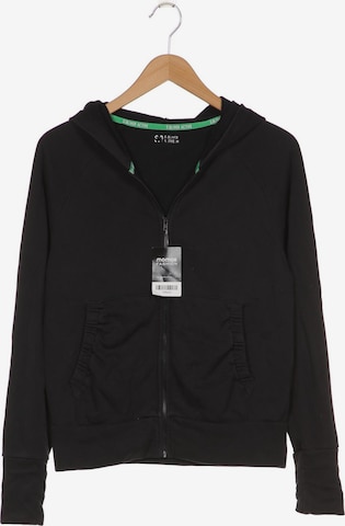 s.Oliver Sweatshirt & Zip-Up Hoodie in M in Black: front