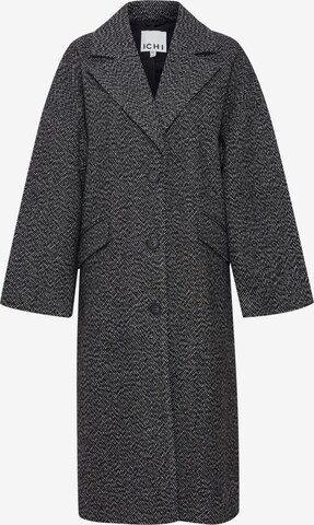 Manteau mi-saison 'Ihemmalu ' ICHI en noir : devant