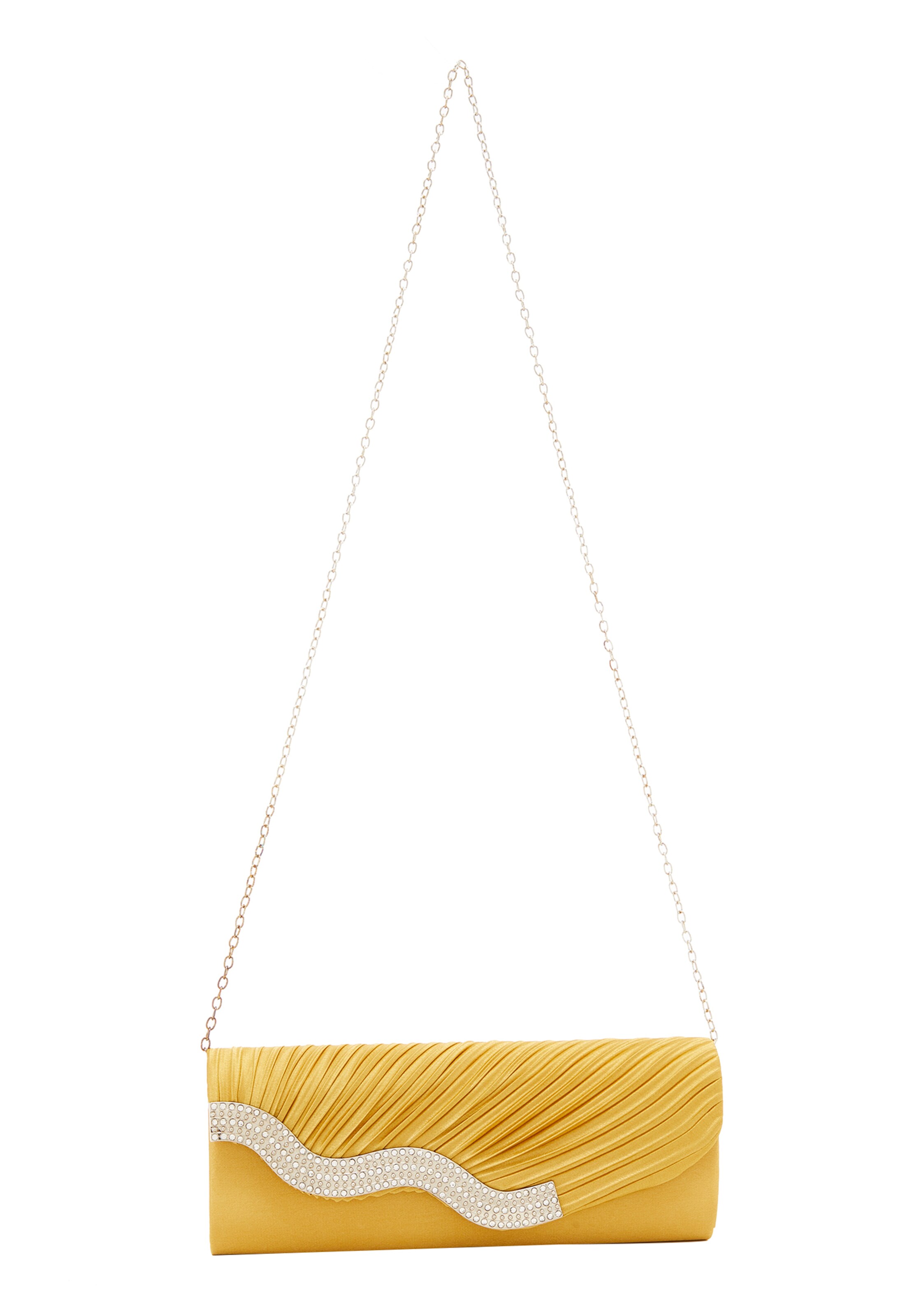 FELIPA Clutch in Geel: voorkant
