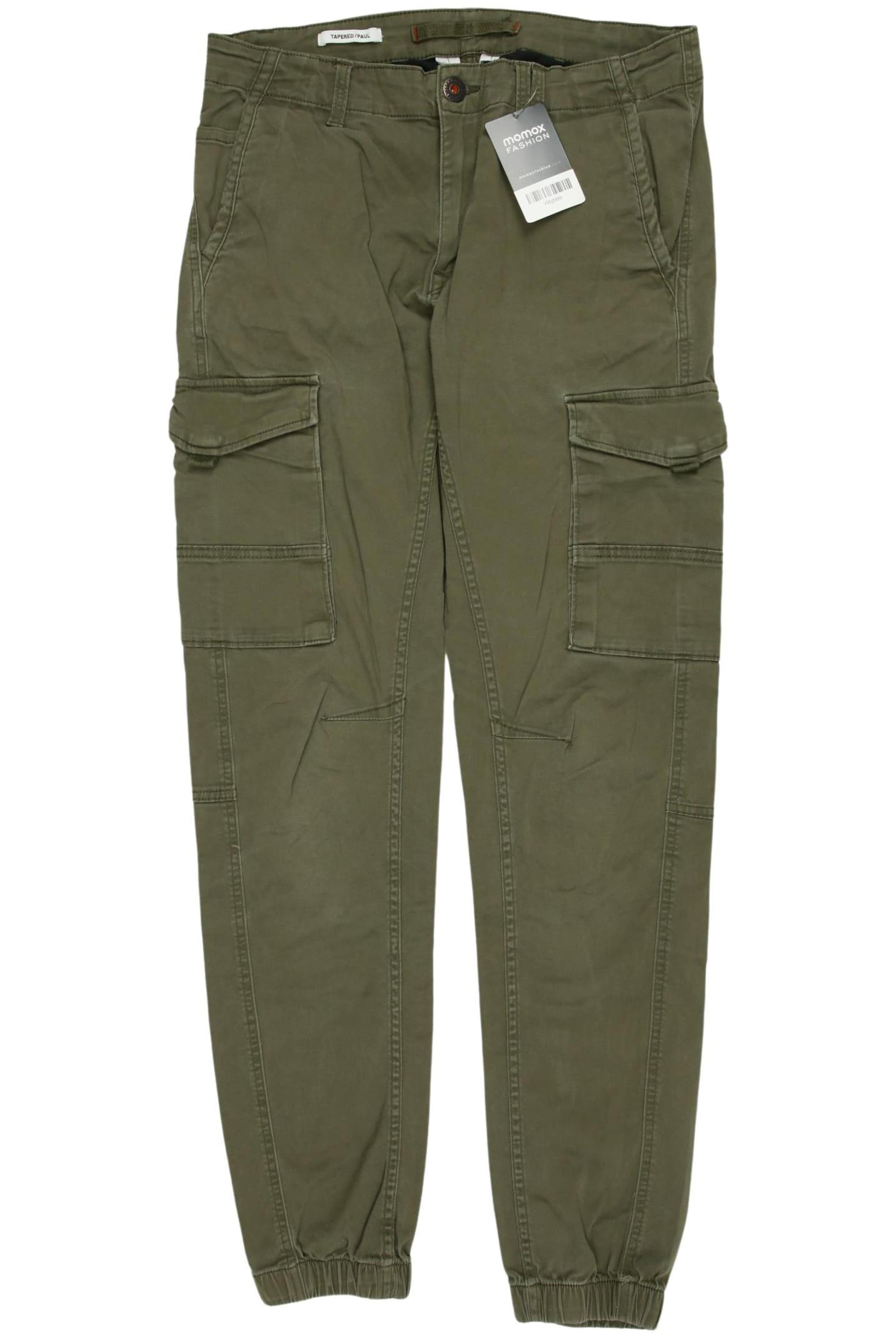 JACK & JONES Pants in 31 in Green: front