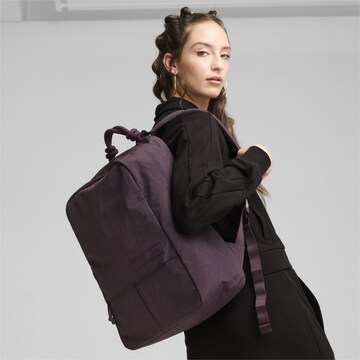 Sac à dos PUMA en violet : devant