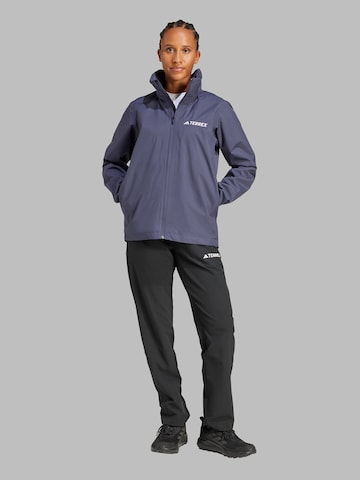 ADIDAS TERREX Outdoor Jacket 'MT ESS' in Blue
