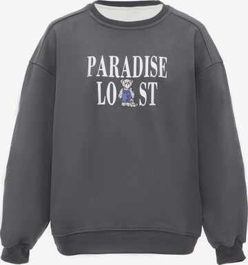 Sweat-shirt HOMEBASE en noir : devant