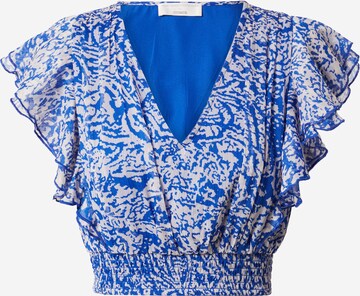 mėlyna Guido Maria Kretschmer Women Marškinėliai 'Elin': priekis