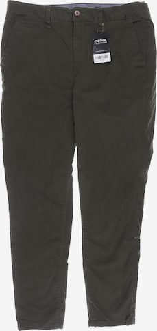 Superdry Pants in L in Green: front