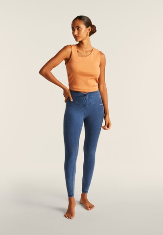 Freddy Skinny Jeggings in Blue: front