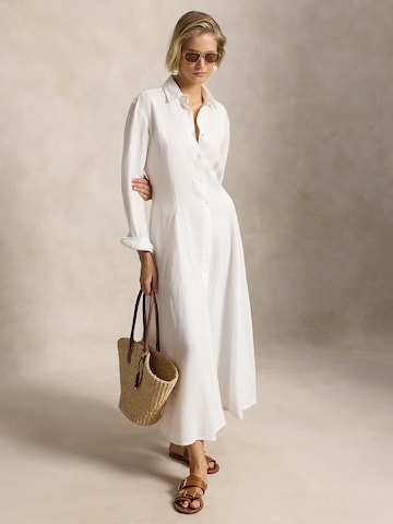 Polo Ralph Lauren Μπλουζοφόρεμα σε λευκό: μπροστά