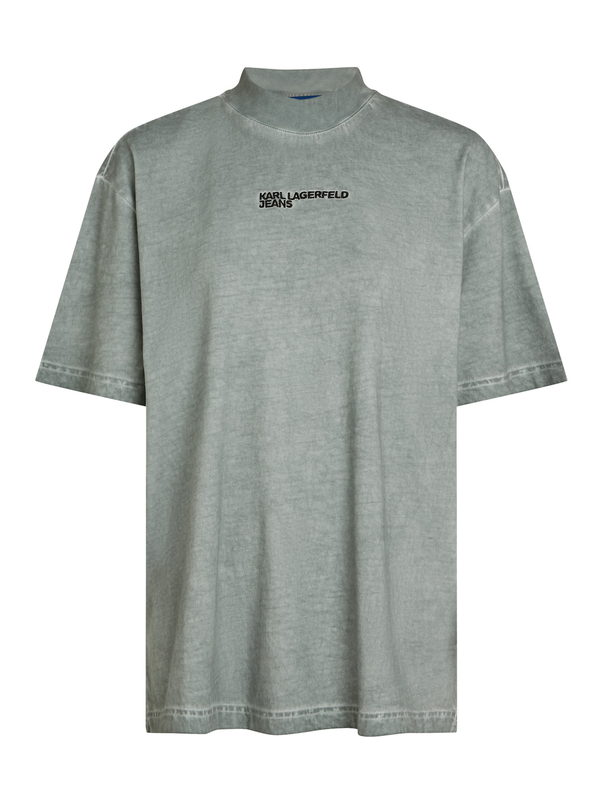 KARL LAGERFELD JEANS Μπλουζάκι σε γκρι: μπροστά