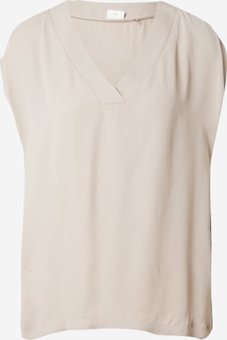 s.Oliver BLACK LABEL - Blusa en marrón: frente