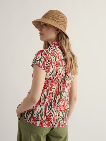 Camicia da donna 'Rushmaker' di Seasalt Cornwall in bianco