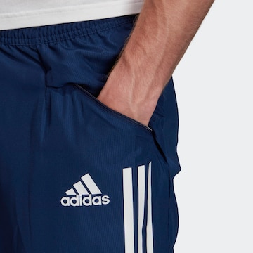 ADIDAS PERFORMANCE Tapered Sportbroek 'Condivo 20' in Blauw