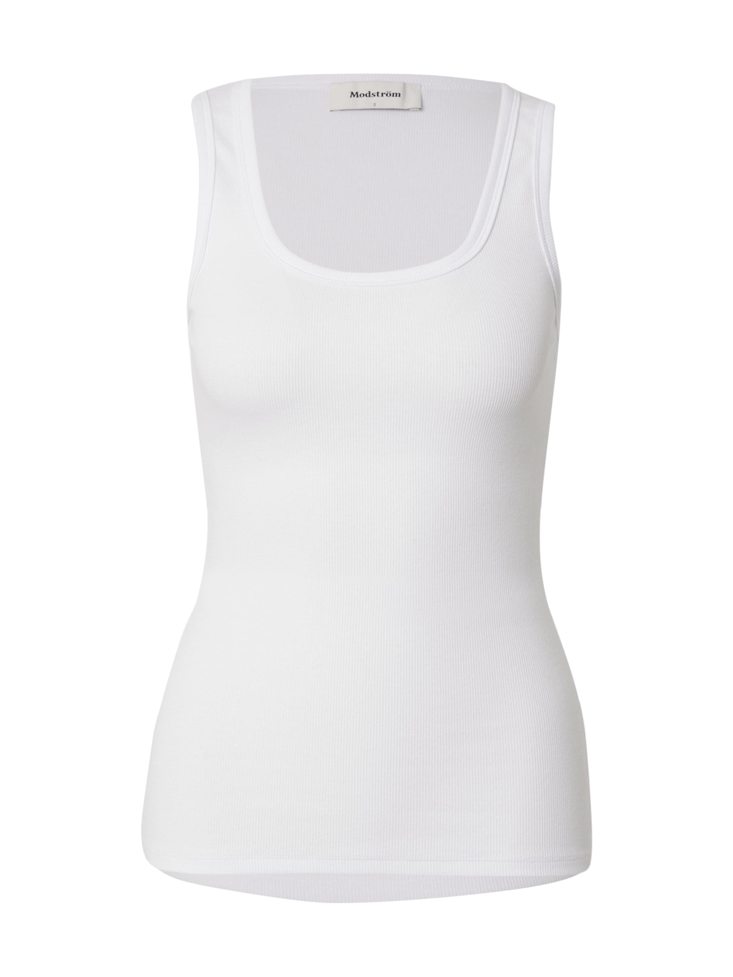 Top 'Igor' di modström in bianco: frontale