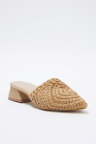 Mule Trendyol en beige