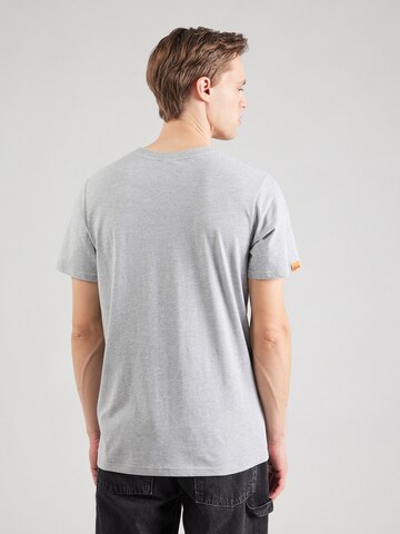 T-Shirt 'Heritage' Superdry en gris