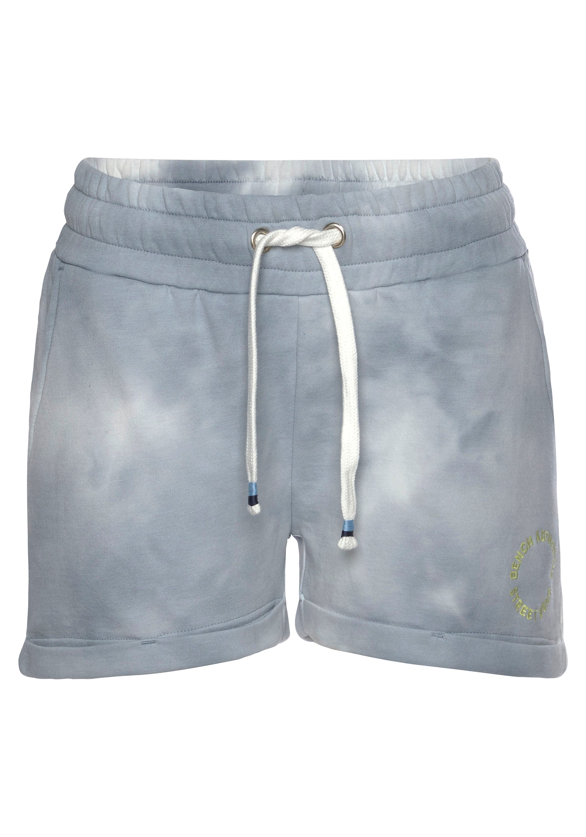 BENCH Pyjamashorts in Blau: Vorderseite