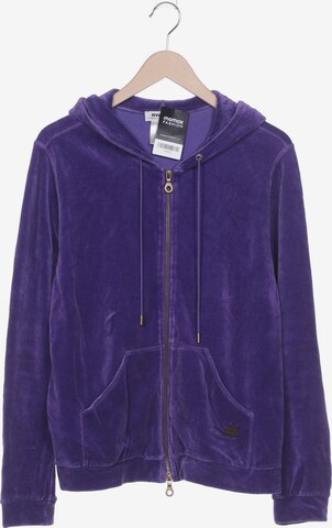 Sonia Rykiel Sweatshirt & Zip-Up Hoodie in XL in Purple: front