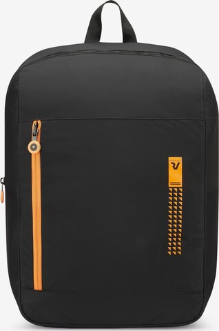Roncato Backpack 'Compact Neon' in Black: front