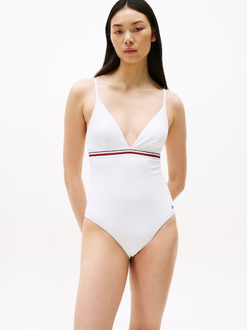 Maillot de bain Tommy Hilfiger Underwear en blanc : devant