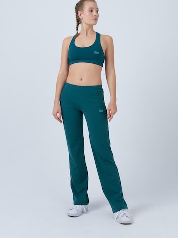 SPORTKIND - Pantalón deportivo 'Training Pants' en verde: frente