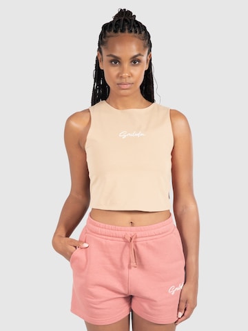 Smilodox Top 'Rosina' in Beige: front