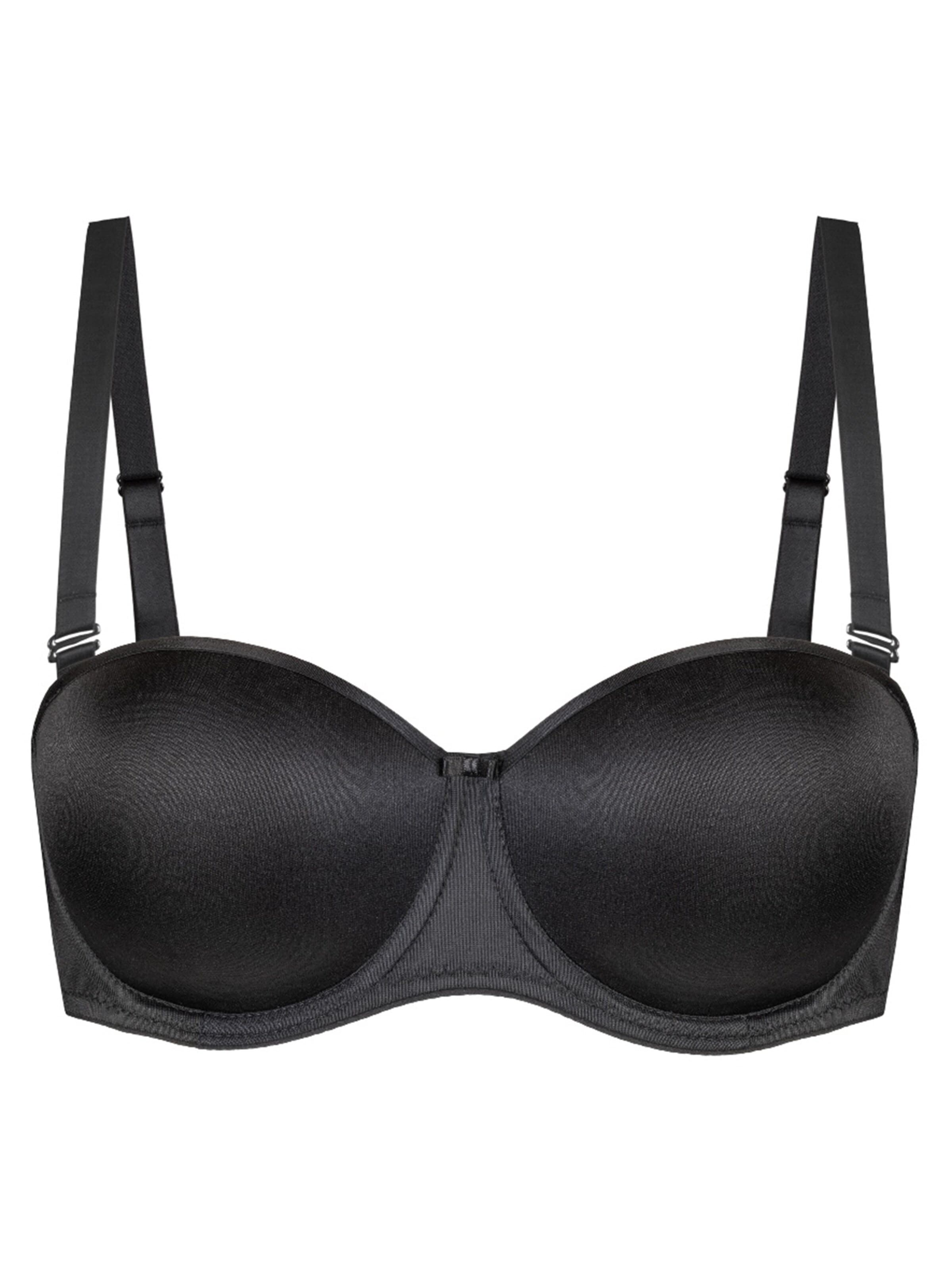 Vena T-Shirt BH 'VB-212'‌‌‌‌ in Schwarz: Vorderseite