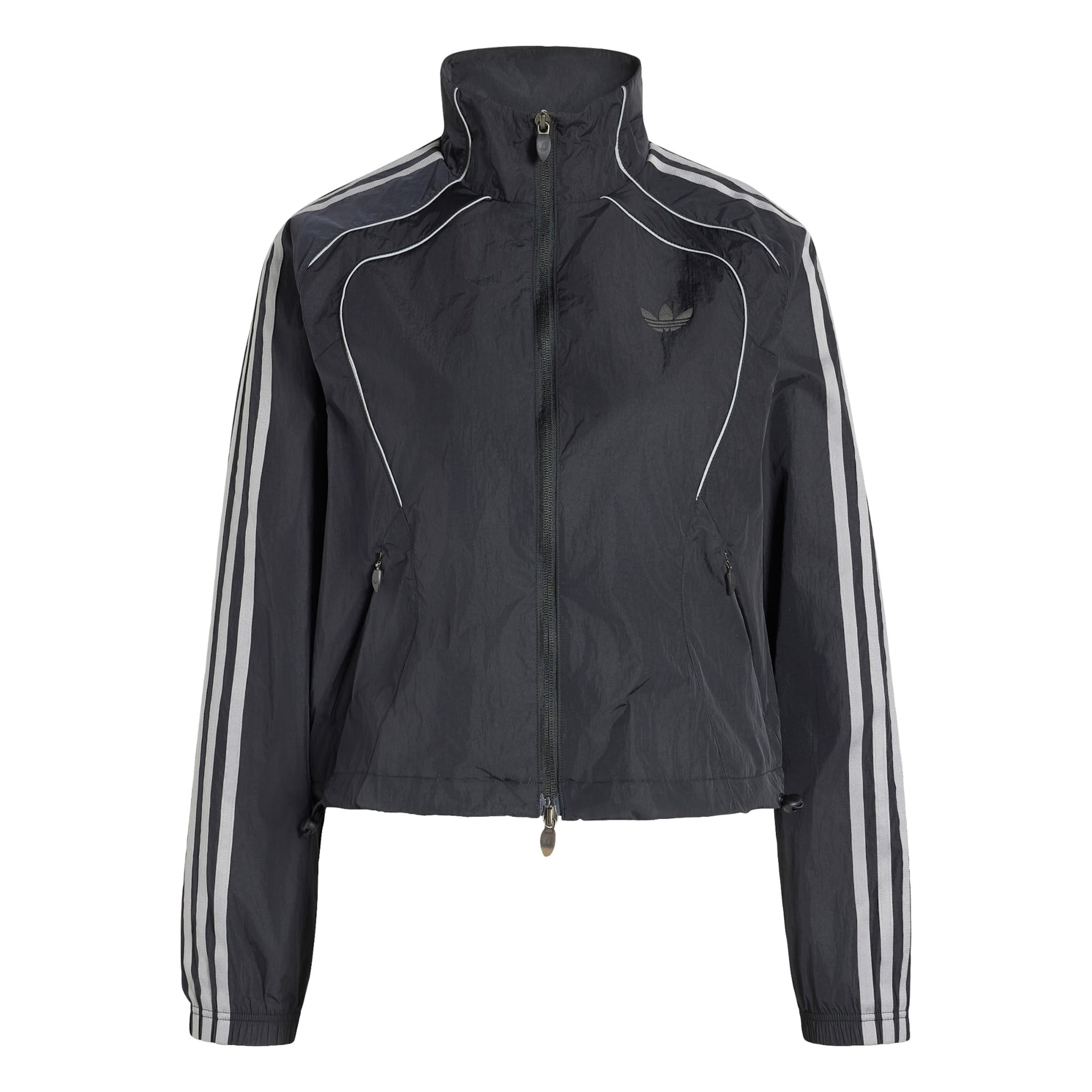 ADIDAS ORIGINALS - Chaqueta de entretiempo 'Teamgeist' en negro: frente