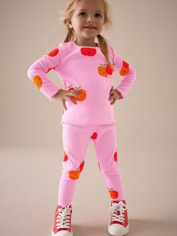 Next Skinny Leggings 'gerippt' i rosa