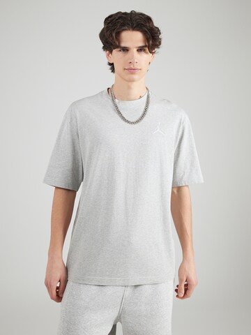 T-Shirt Jordan en gris : devant