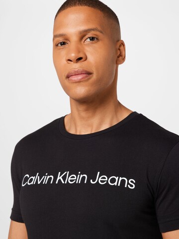 Calvin Klein Jeans Μπλουζάκι σε μαύρο