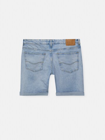 Pull&Bear Regular Shorts in Blau