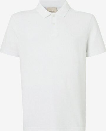 Calvin Klein Тениска в бяло: отпред