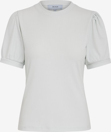 minus Shirt 'Johanna tee' in Wit: voorkant