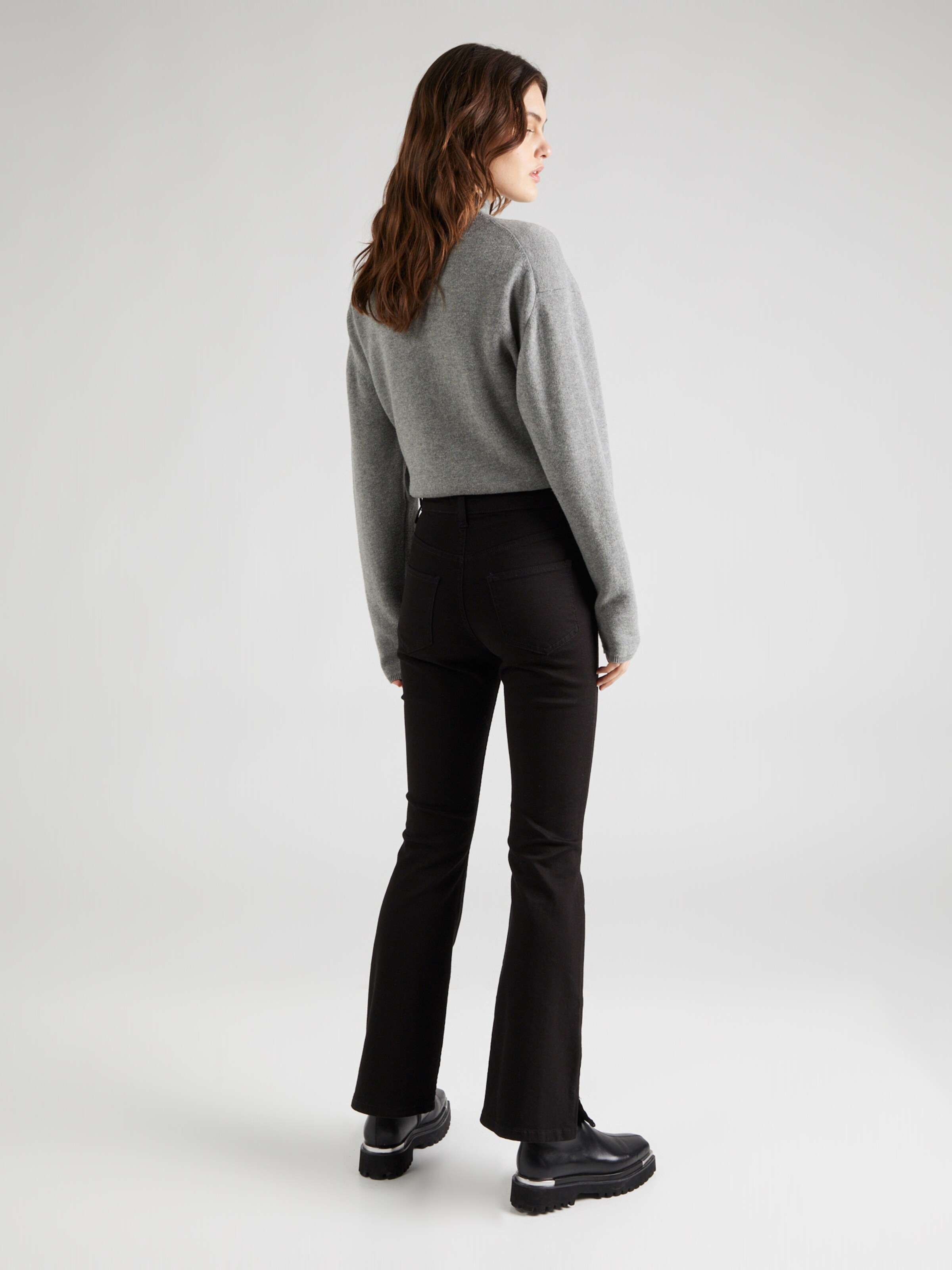 Dorothy Perkins Flared Jeans in Black ABOUT YOU