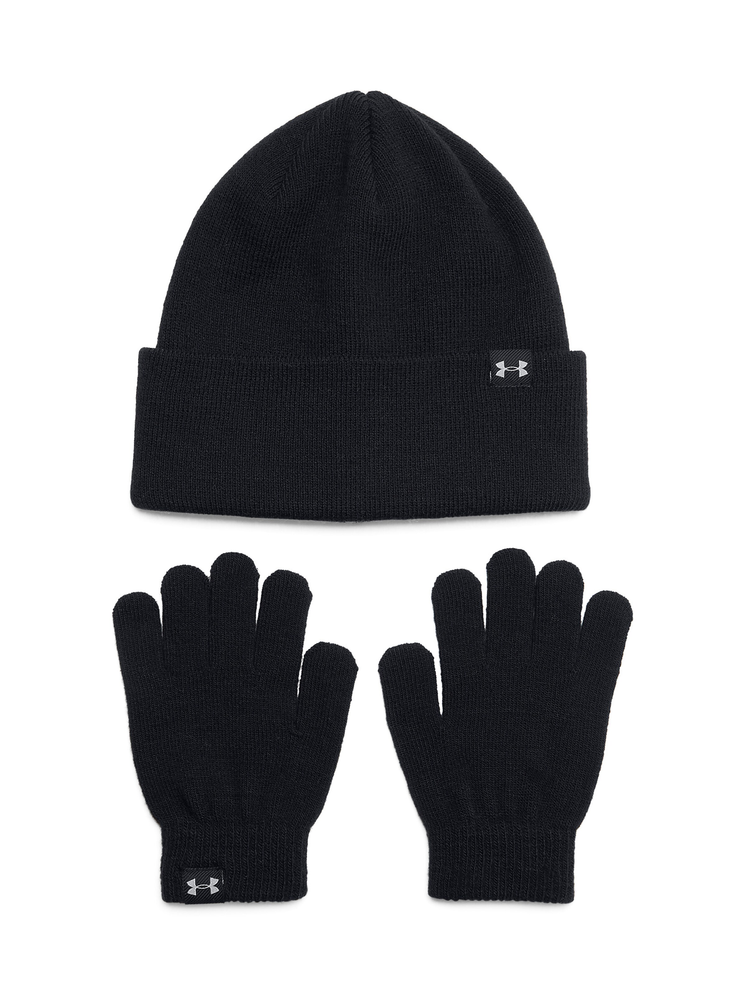 UNDER ARMOUR Sports beanie in Black: front