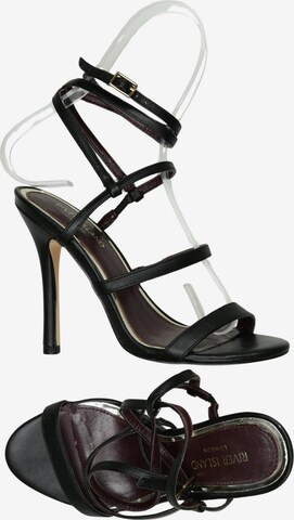 River Island Sandalen 35,5 in Schwarz: Vorderseite