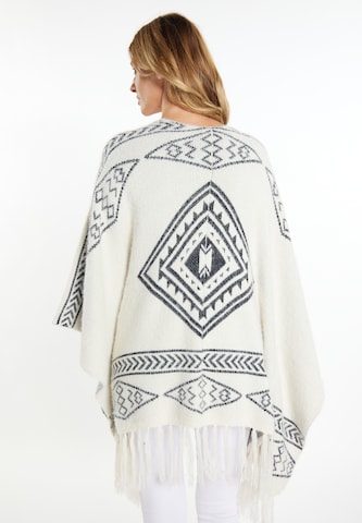 usha FESTIVAL Poncho in Weiß