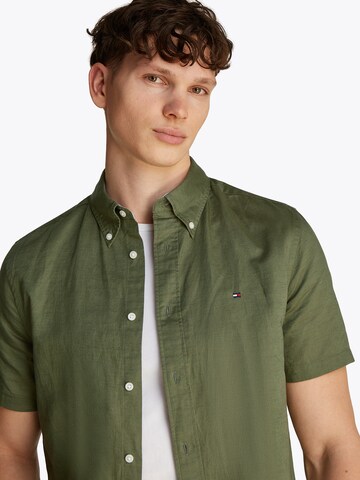 Coupe regular Chemise TOMMY HILFIGER en vert