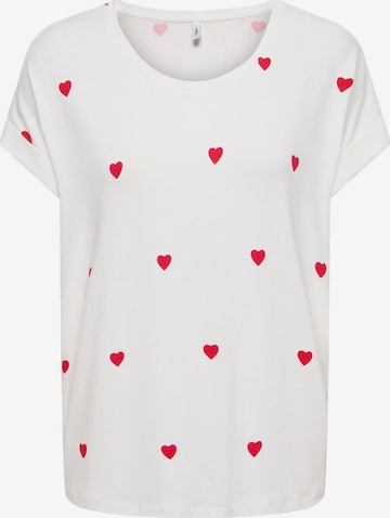 ONLY Shirt 'ONLMoster' in White: front