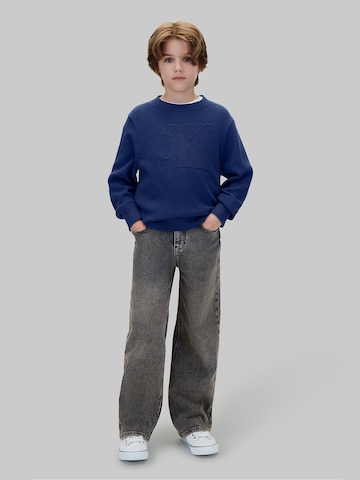 Calvin Klein Jeans Pullover in Blau